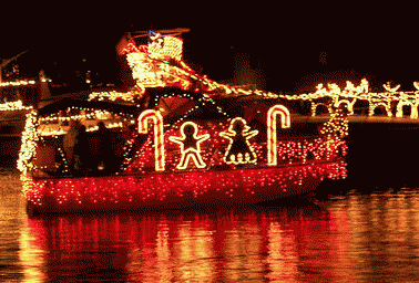 christmas boat parade piece